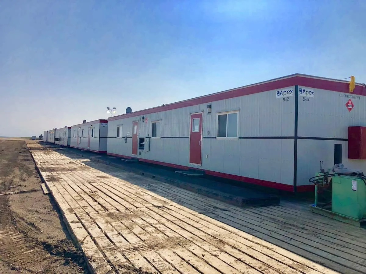 Apex remote site accommodations in Western Canada